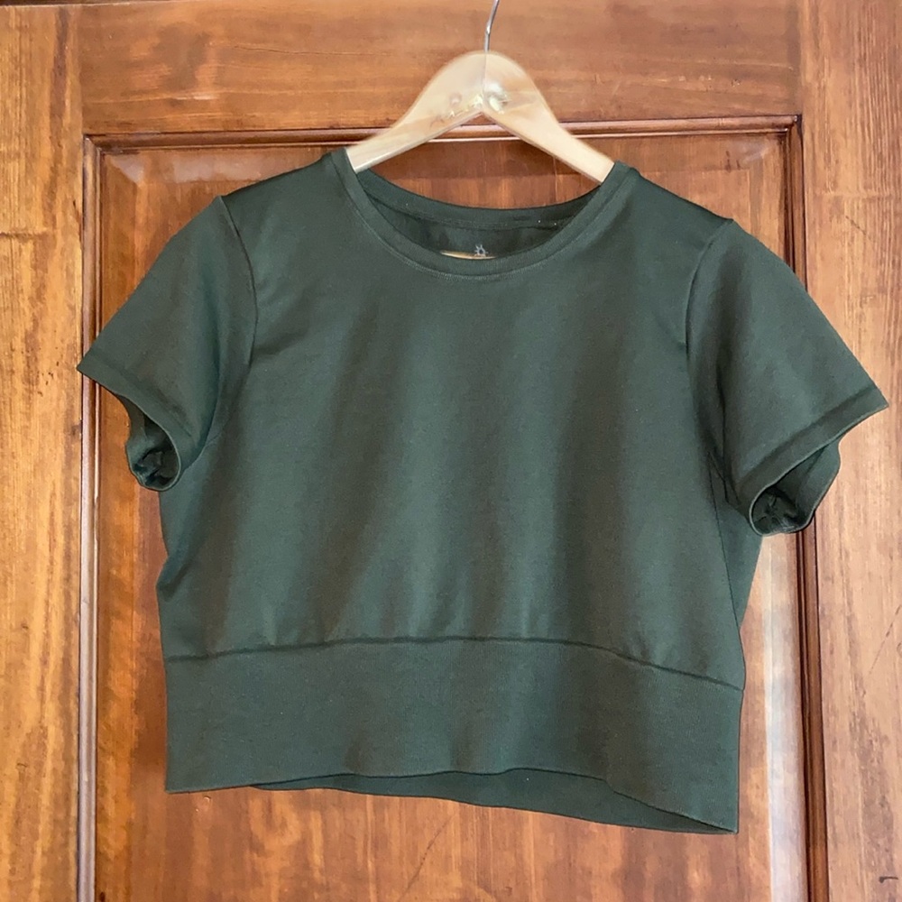 AERIE Short Sleeve Workout Top